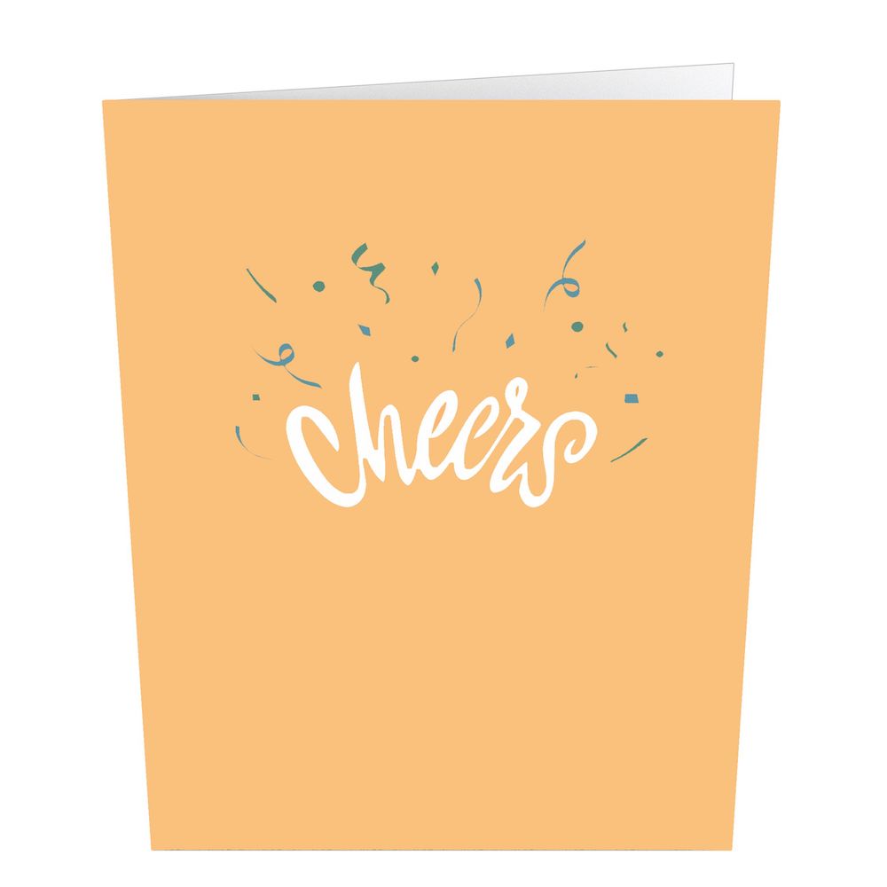 Cheers! Happy Birthday Pop Up Card