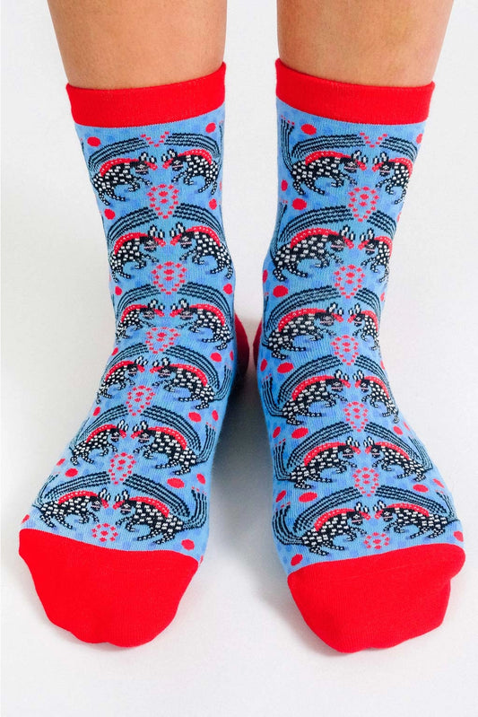 Horses Ankle Socks by MĂźr by Ayca