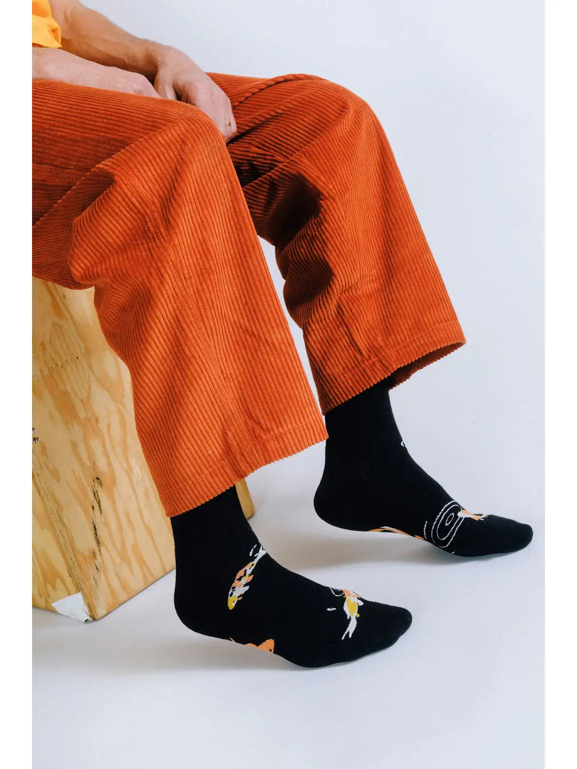 Koi Fish Crew Socks