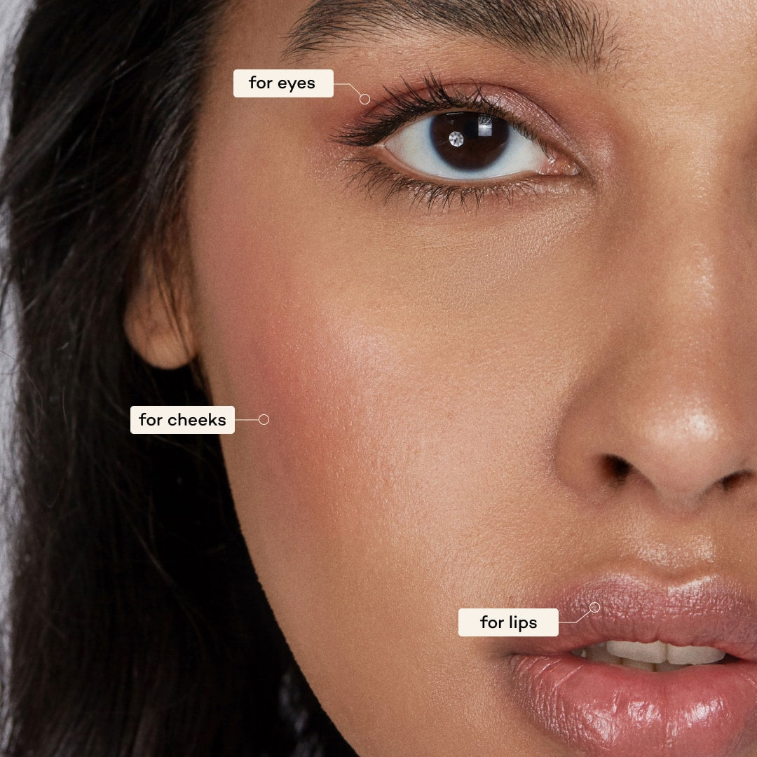 Rosé Lip-to-Lid Balmie