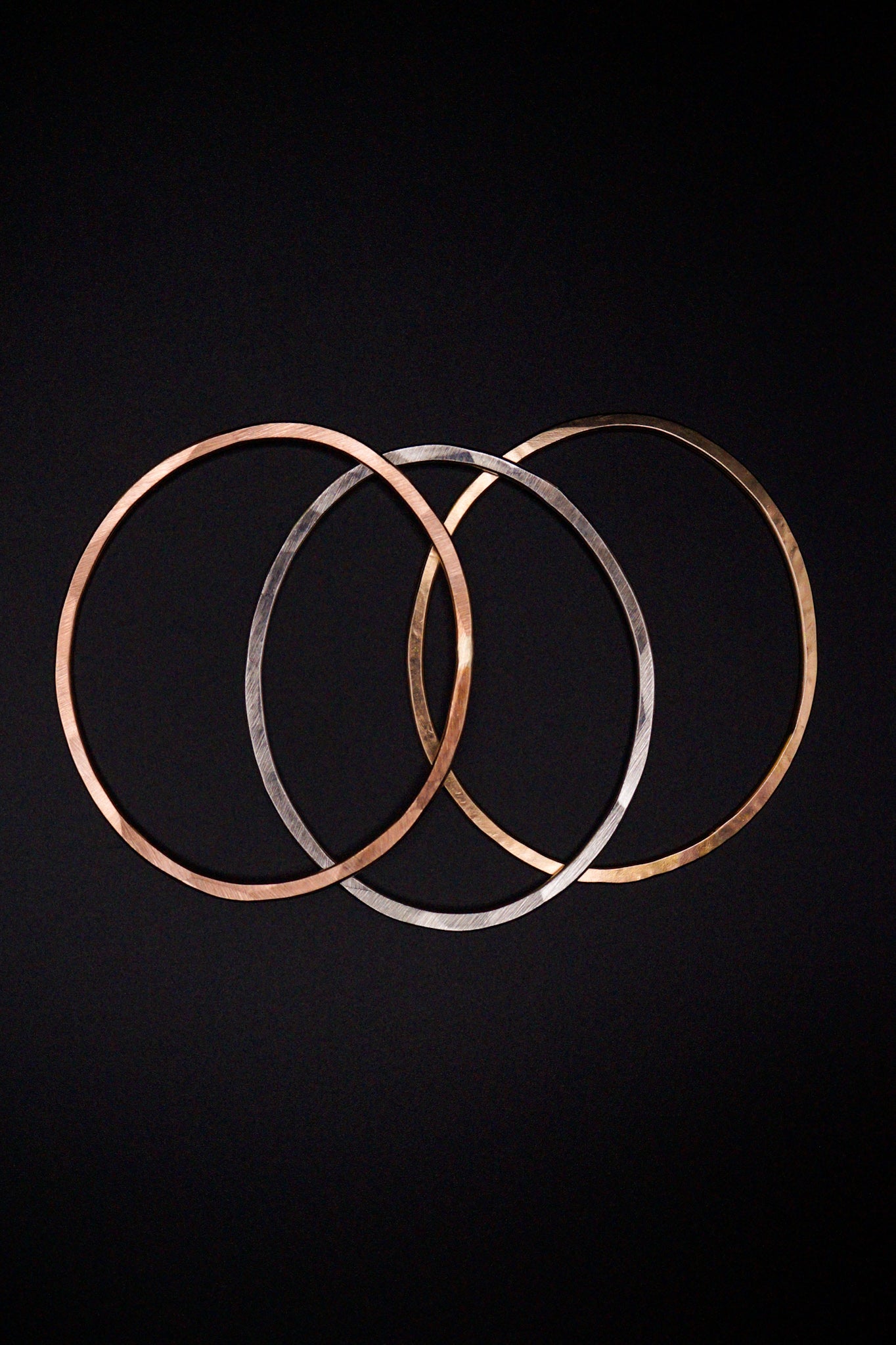 Large Circle Pendant in Gold Fill, Rose Gold Fill, or Sterling Silver