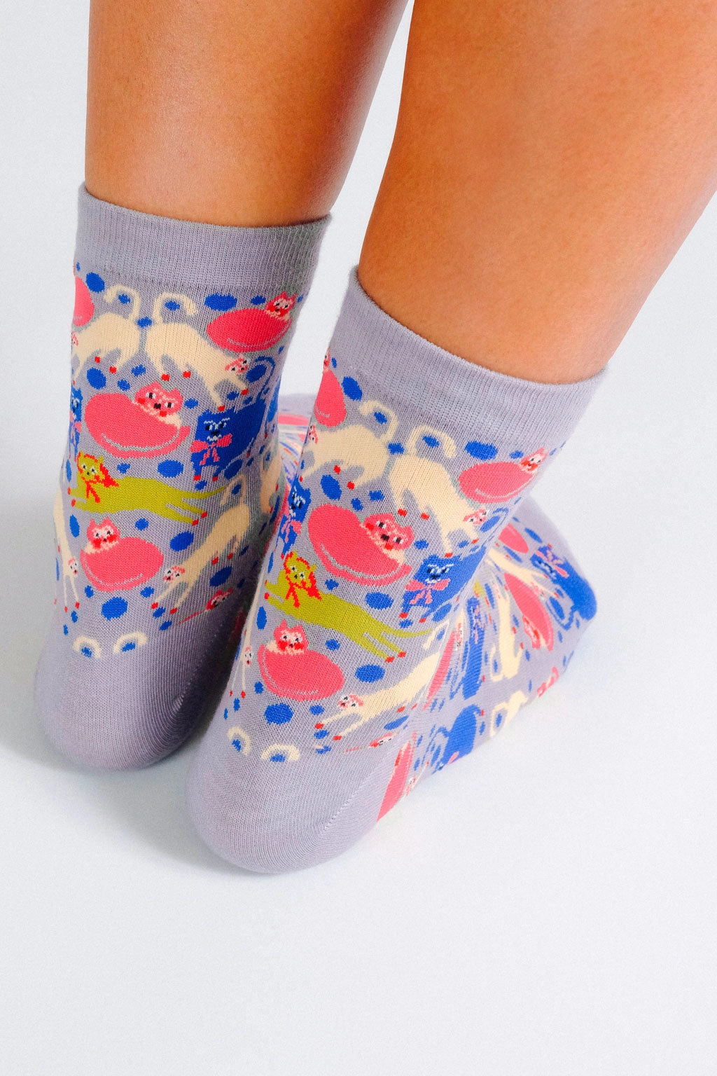 Cats Ankle Socks by Mür by Ayca