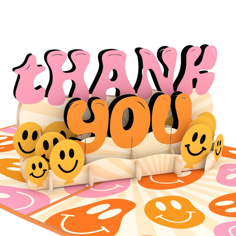 Thank You Pop Up Card
