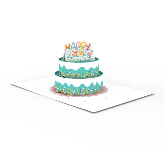 Birthday Cake Pop Up Card