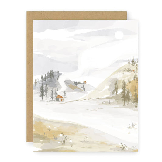 Winterscape Greeting Card