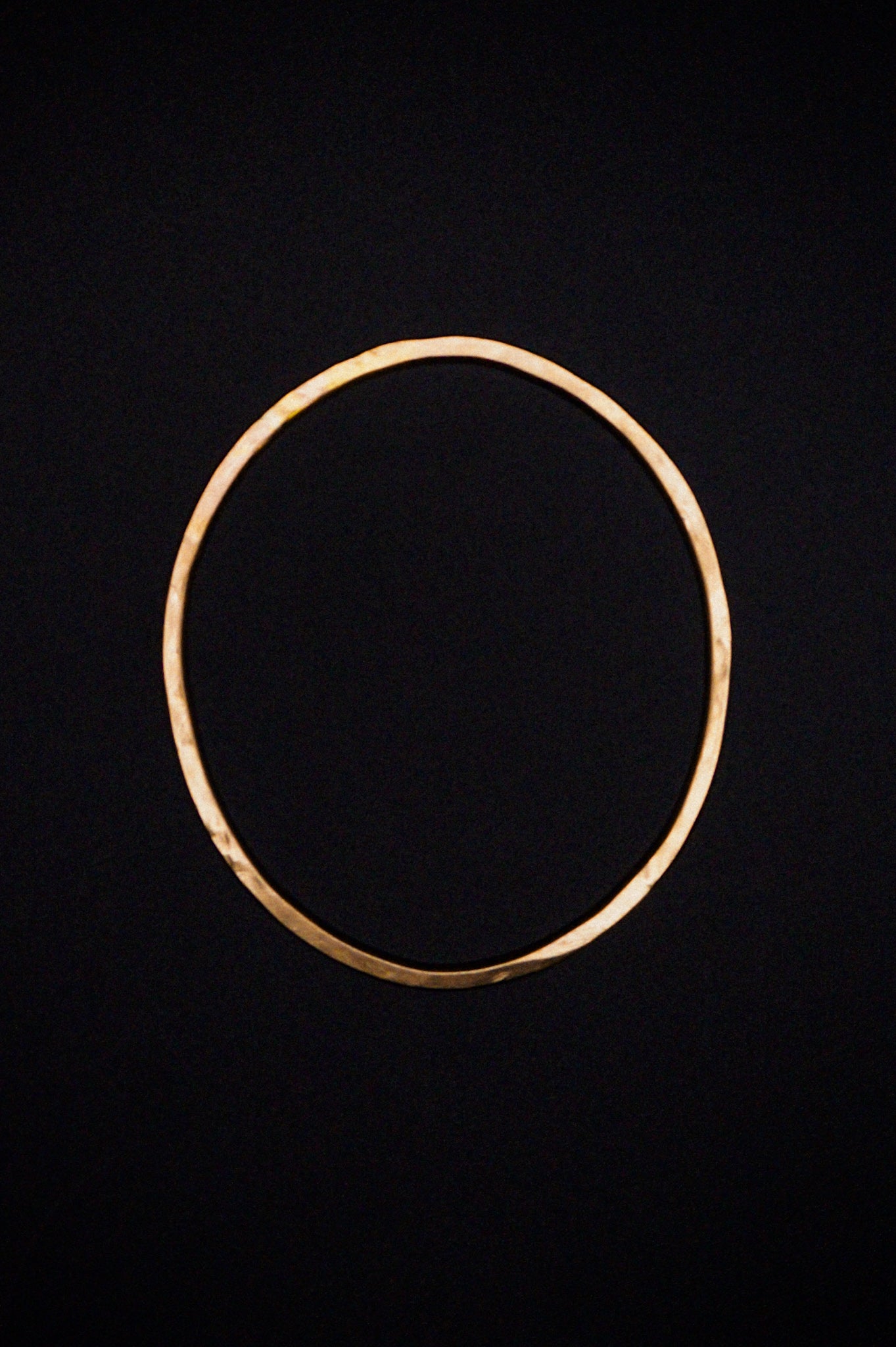 Large Open Circle Pendant