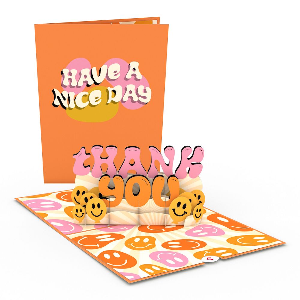 Thank You Pop Up Card