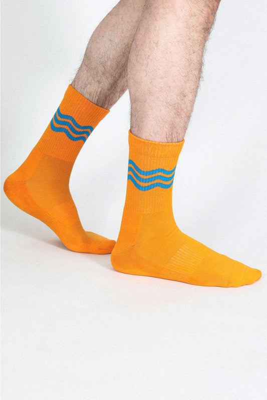 Men's Wavy Ankle Socks