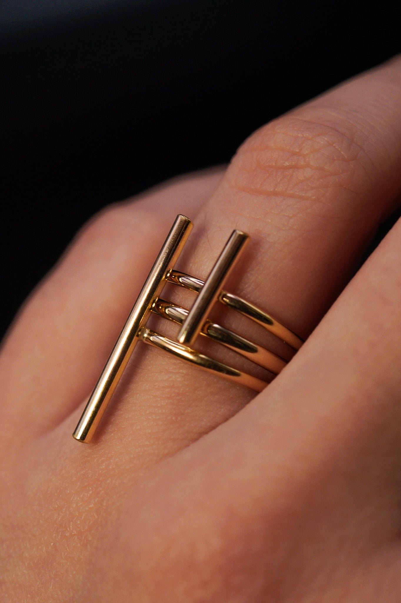 Bar Ring, 14K Gold Fill