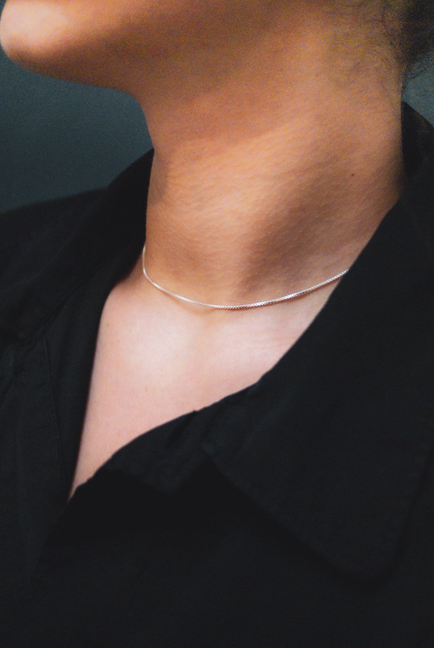 Box Chain Choker