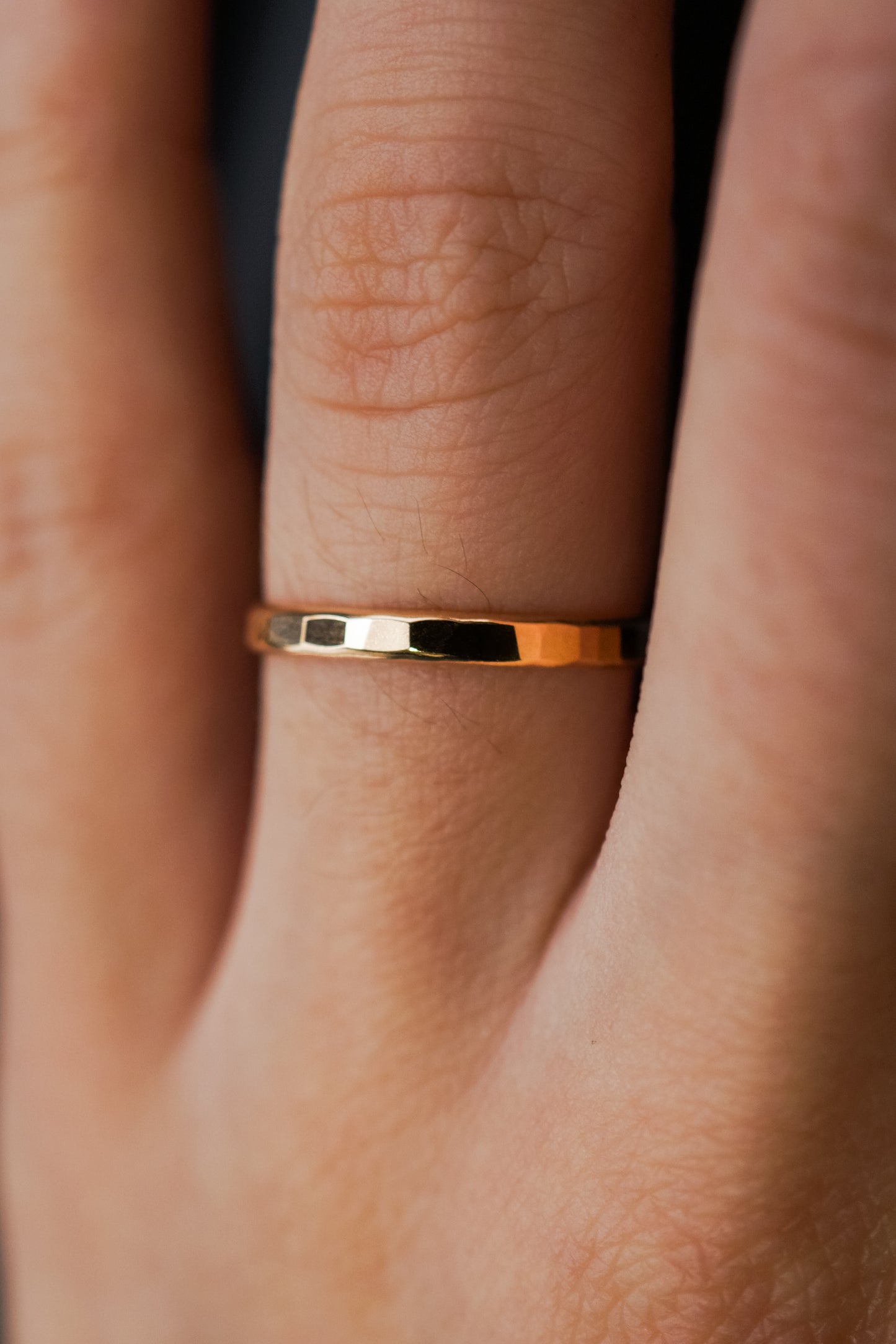 Extra Thick Ring, Solid 14K Gold