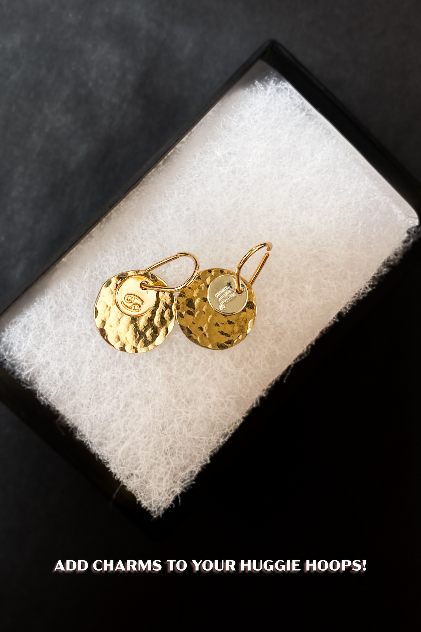 Monogram Circle Charm