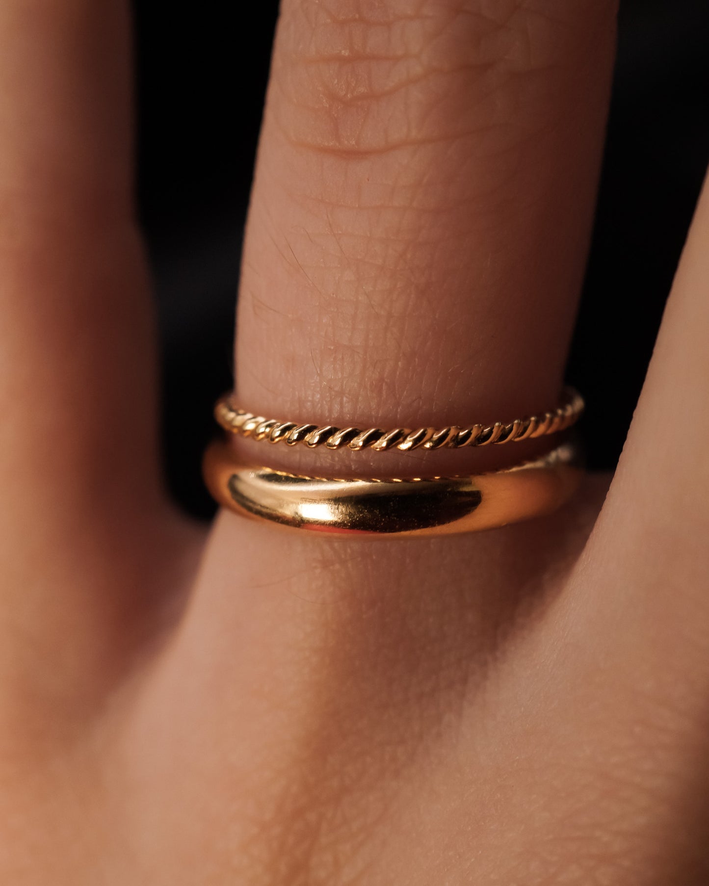 Chunky Band, 14K Gold Fill