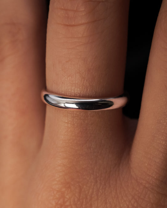 Chunky Band, Sterling Silver