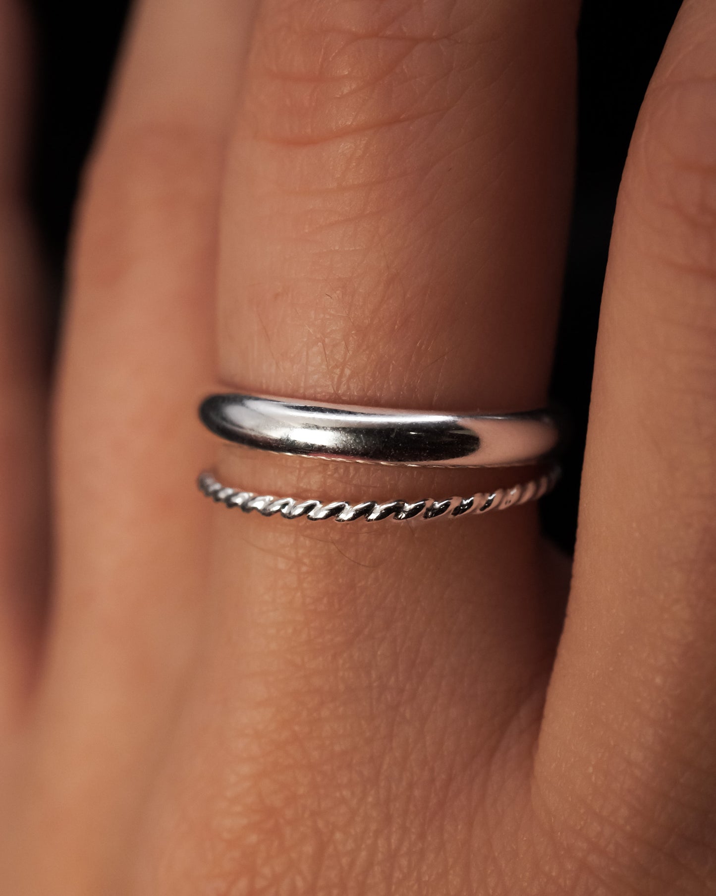 Chunky Band, Sterling Silver