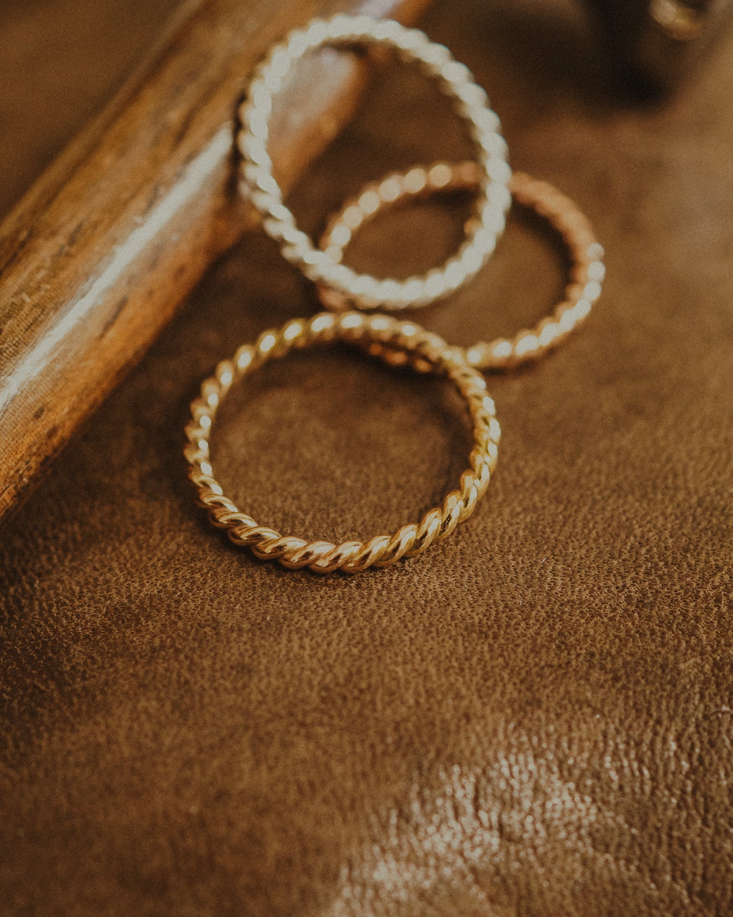 Chunky Twist Ring, Sterling Silver