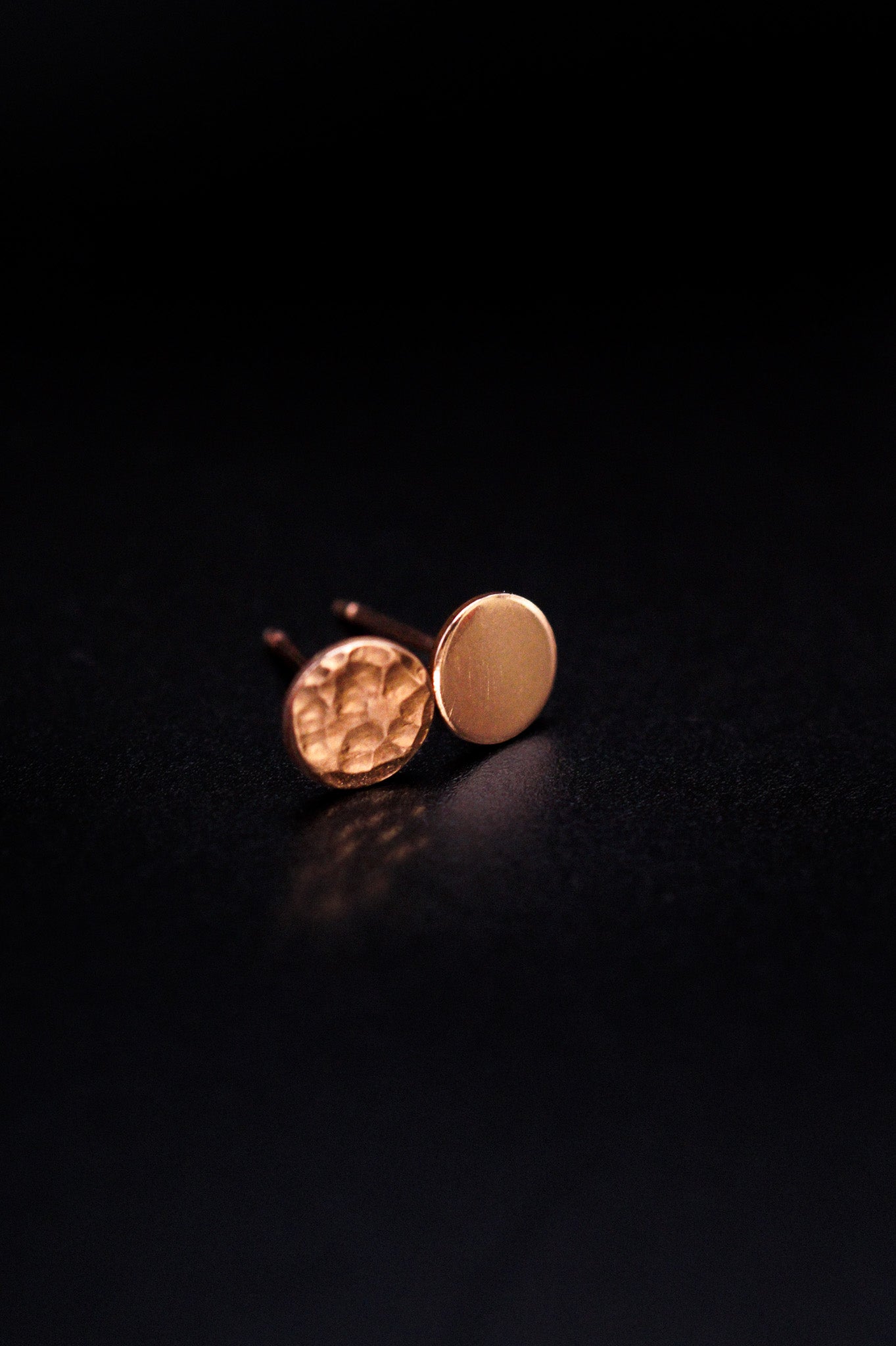 Dot Stud Earrings, Gold Fill, Rose Gold Fill or Sterling Silver