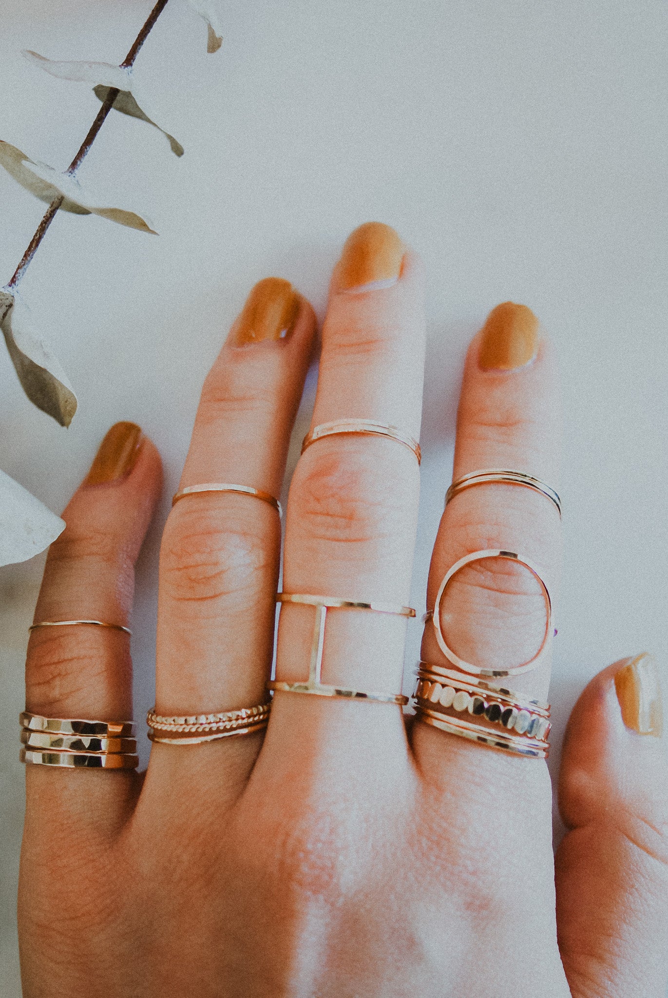 Large Cage Ring, 14K Rose Gold Fill