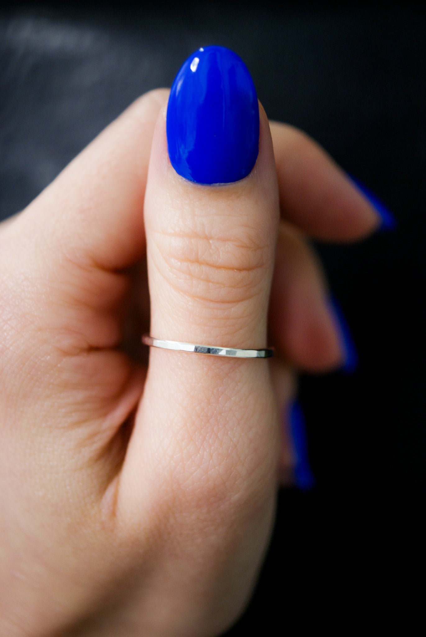 Thick Ring, Sterling Silver