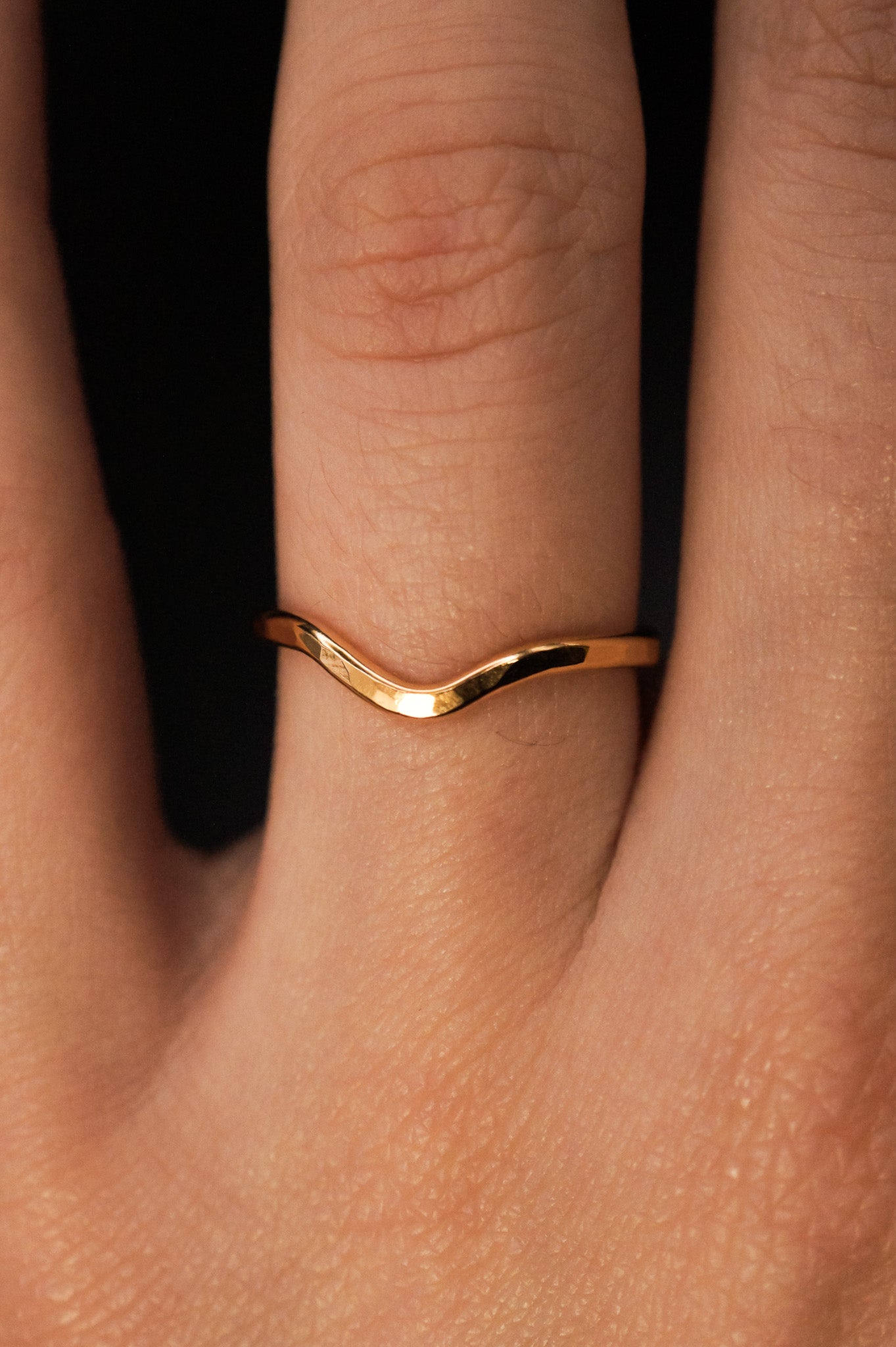 Teardrop Ring, 14K Gold Fill