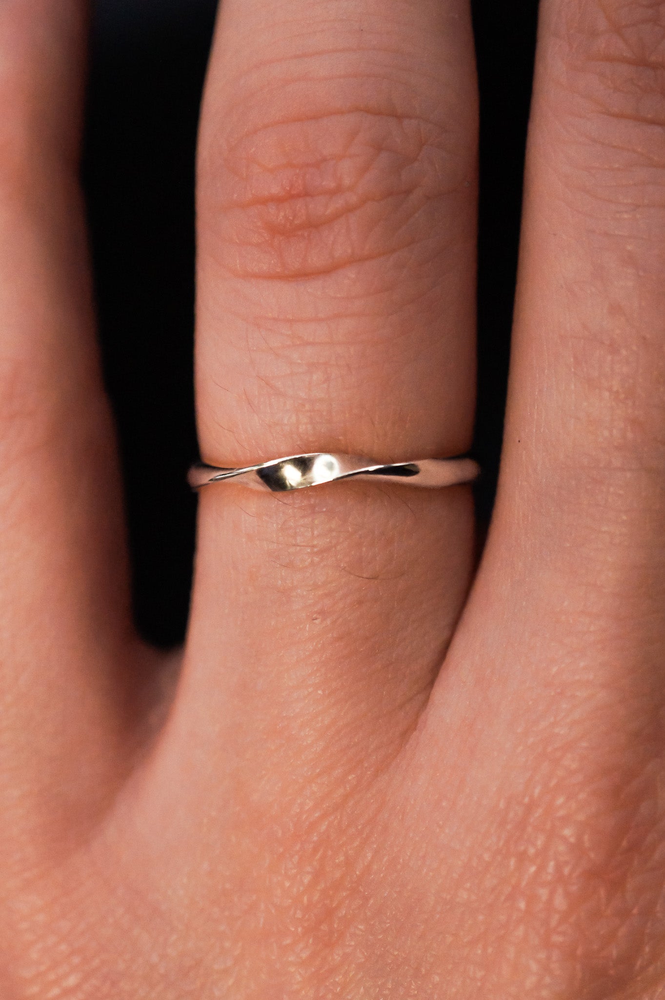Möbius Band, Sterling Silver