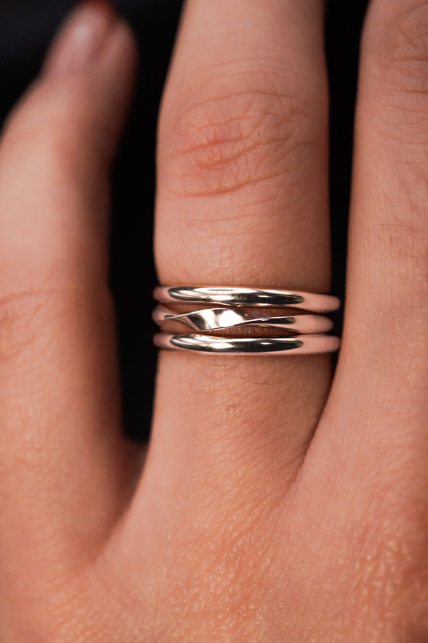 Möbius Band, Sterling Silver