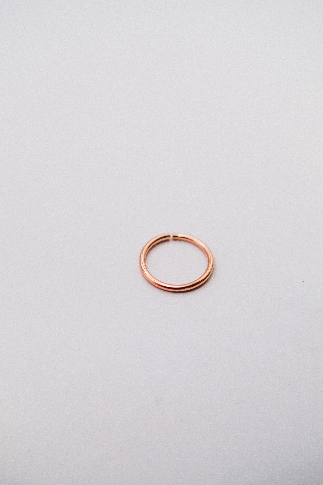 Huggie Hoop Earring in 14K Rose Gold Fill