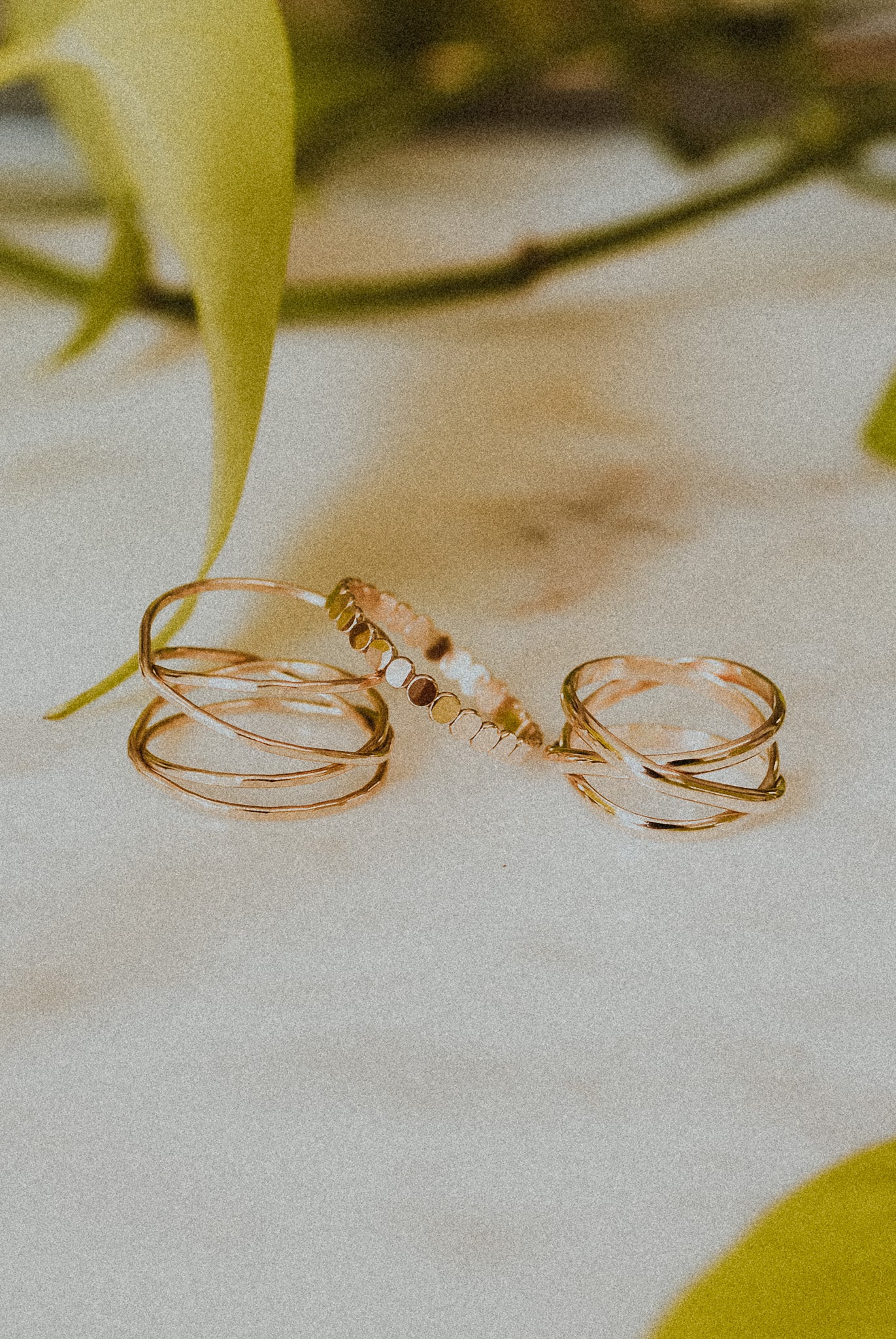 Large Wraparound Ring, 14K Gold Fill