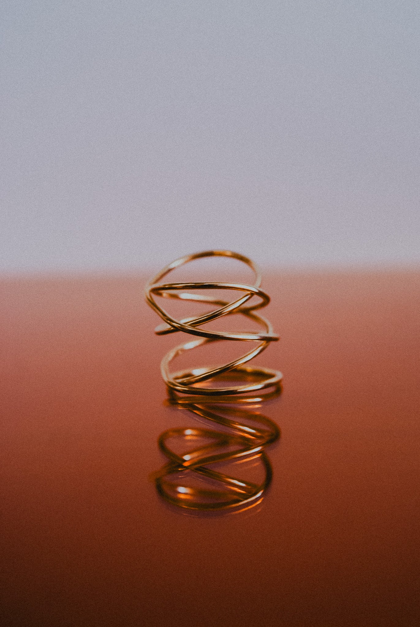 Extra Large Wraparound Ring, 14K Gold Fill