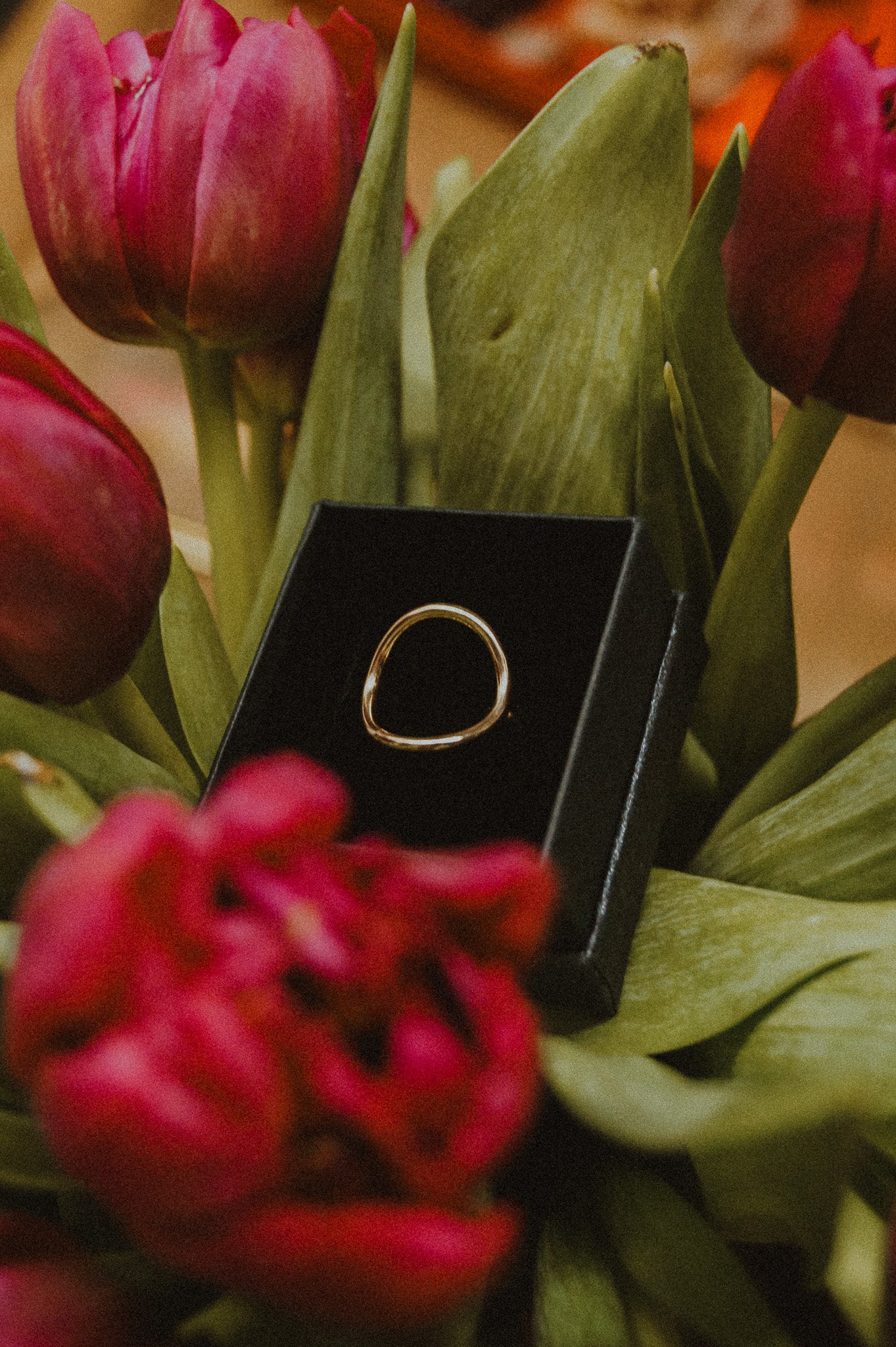 Full Circle Ring, 14K Rose Gold Fill