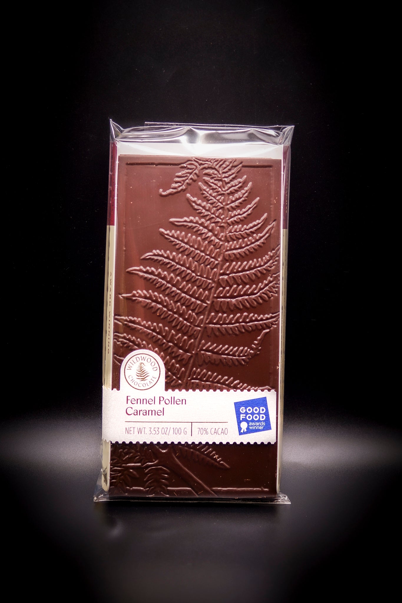 Fennel Pollen Caramel Chocolate Bar