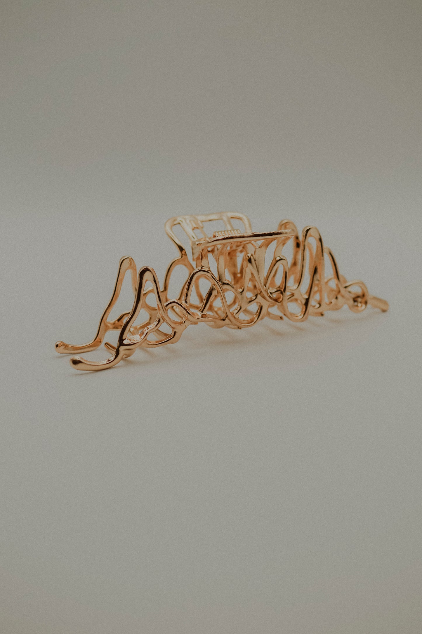 Organic Metal Hair Claw