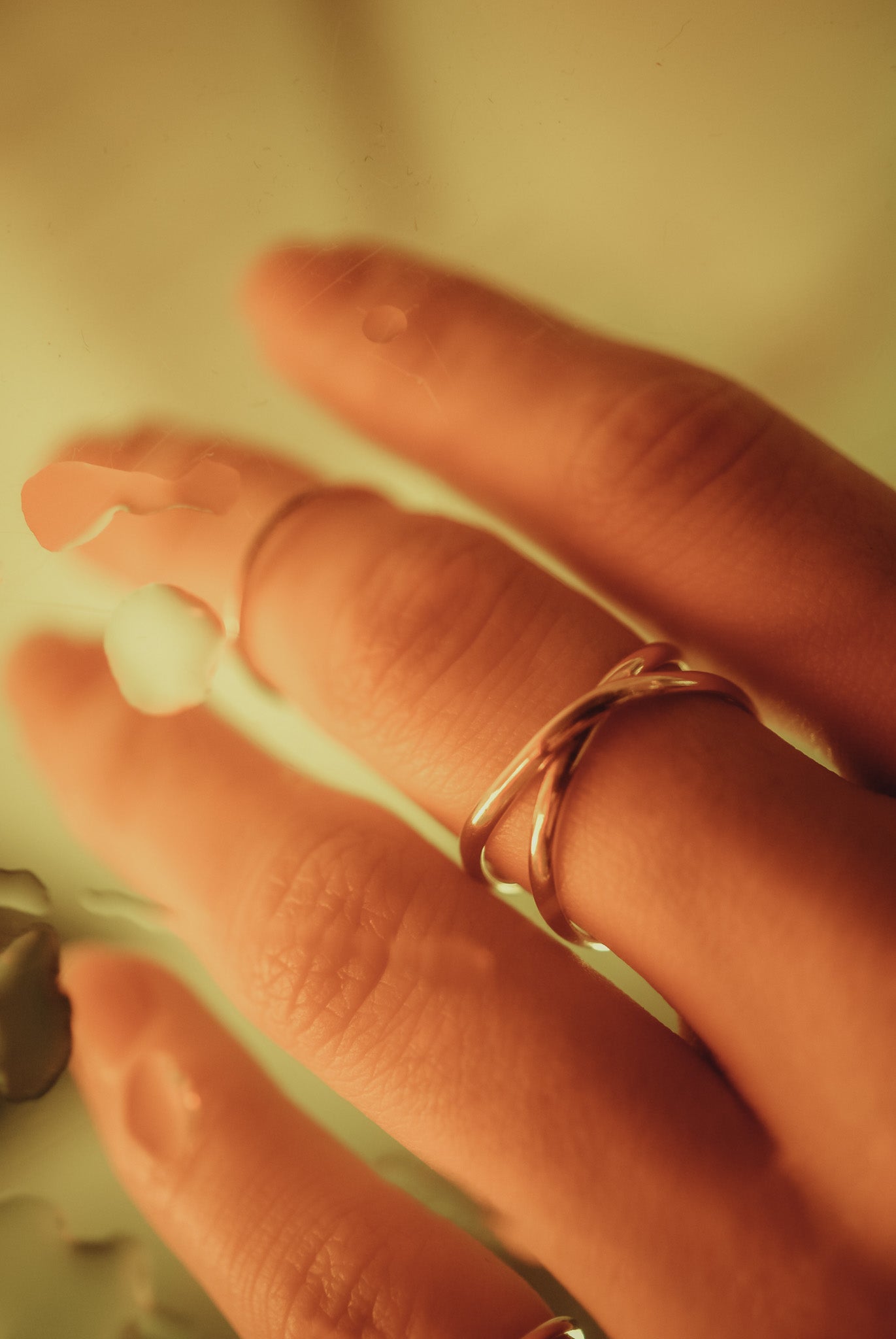 Infinity X-Ring, 14K Rose Gold Fill