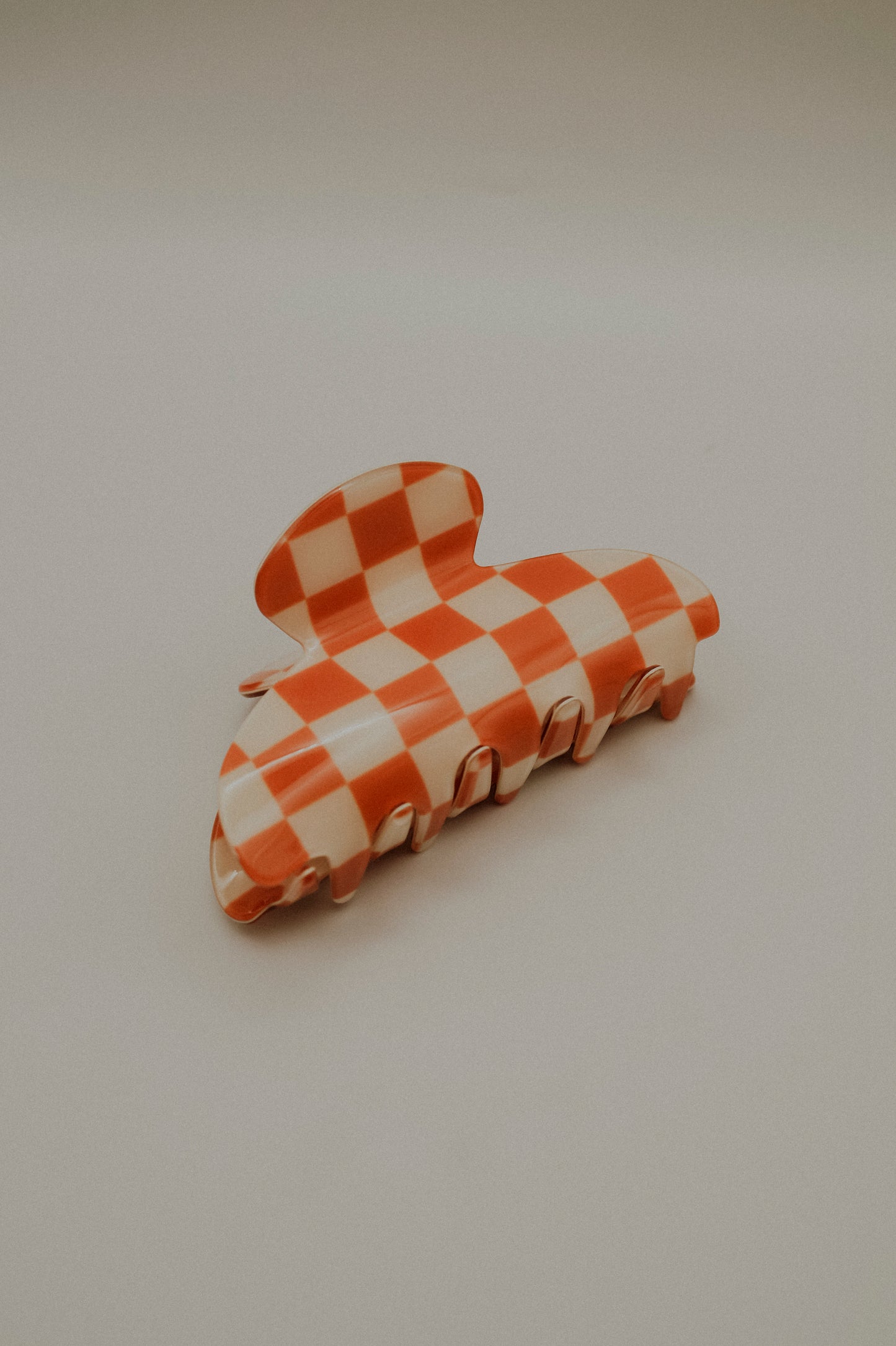 Checkered Hair Claws