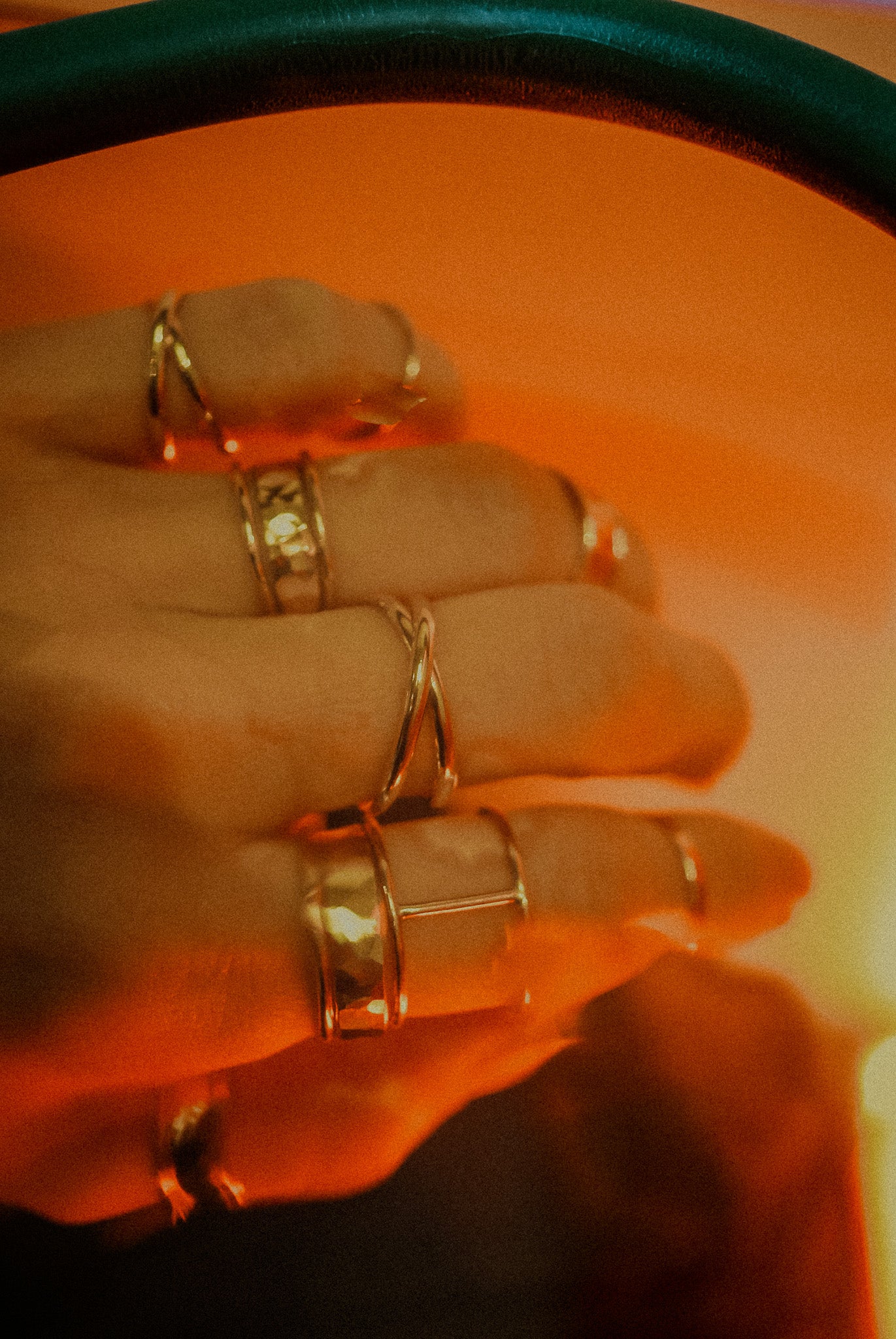 Infinity X-Ring, 14K Rose Gold Fill