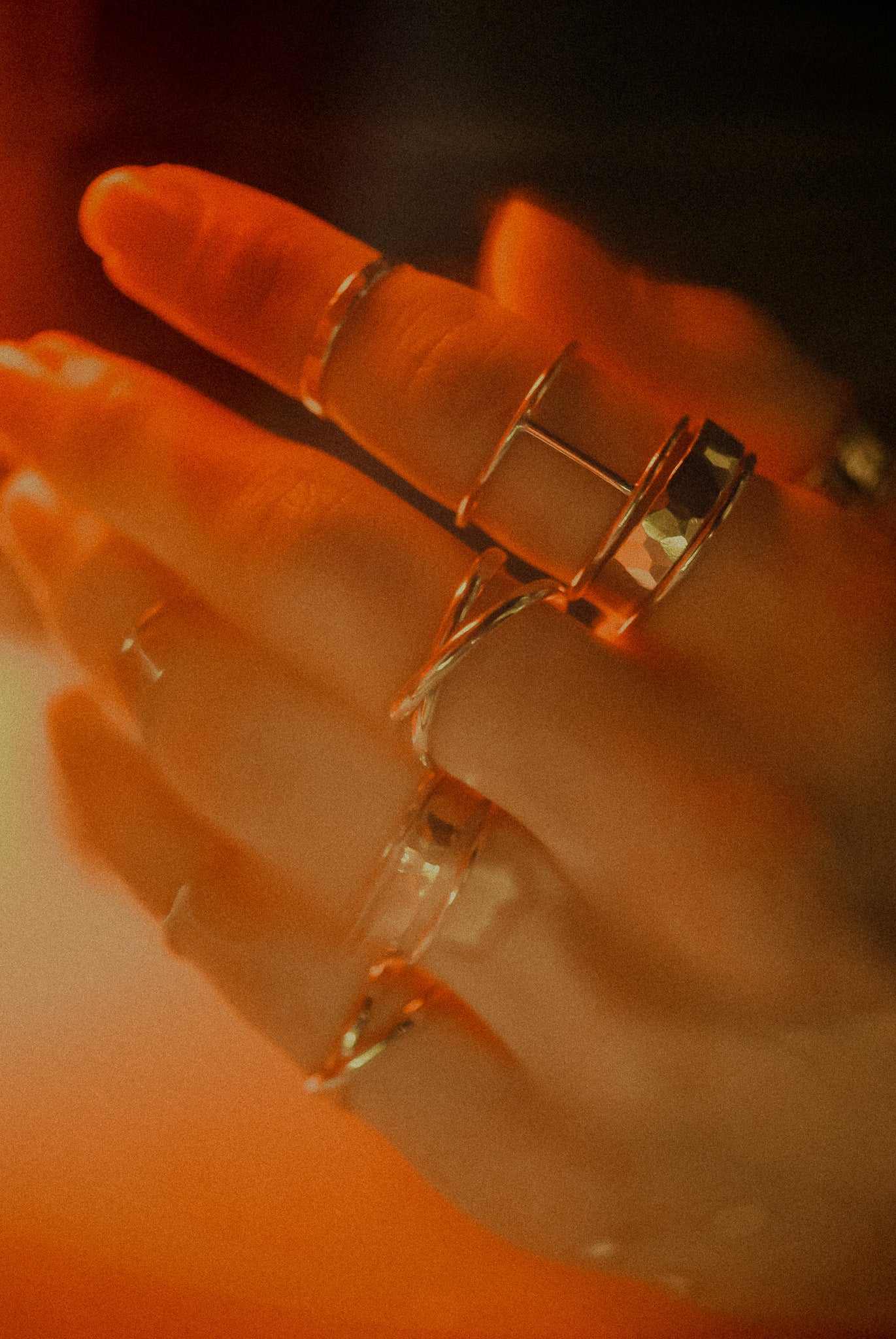 Infinity X-Ring, 14K Rose Gold Fill