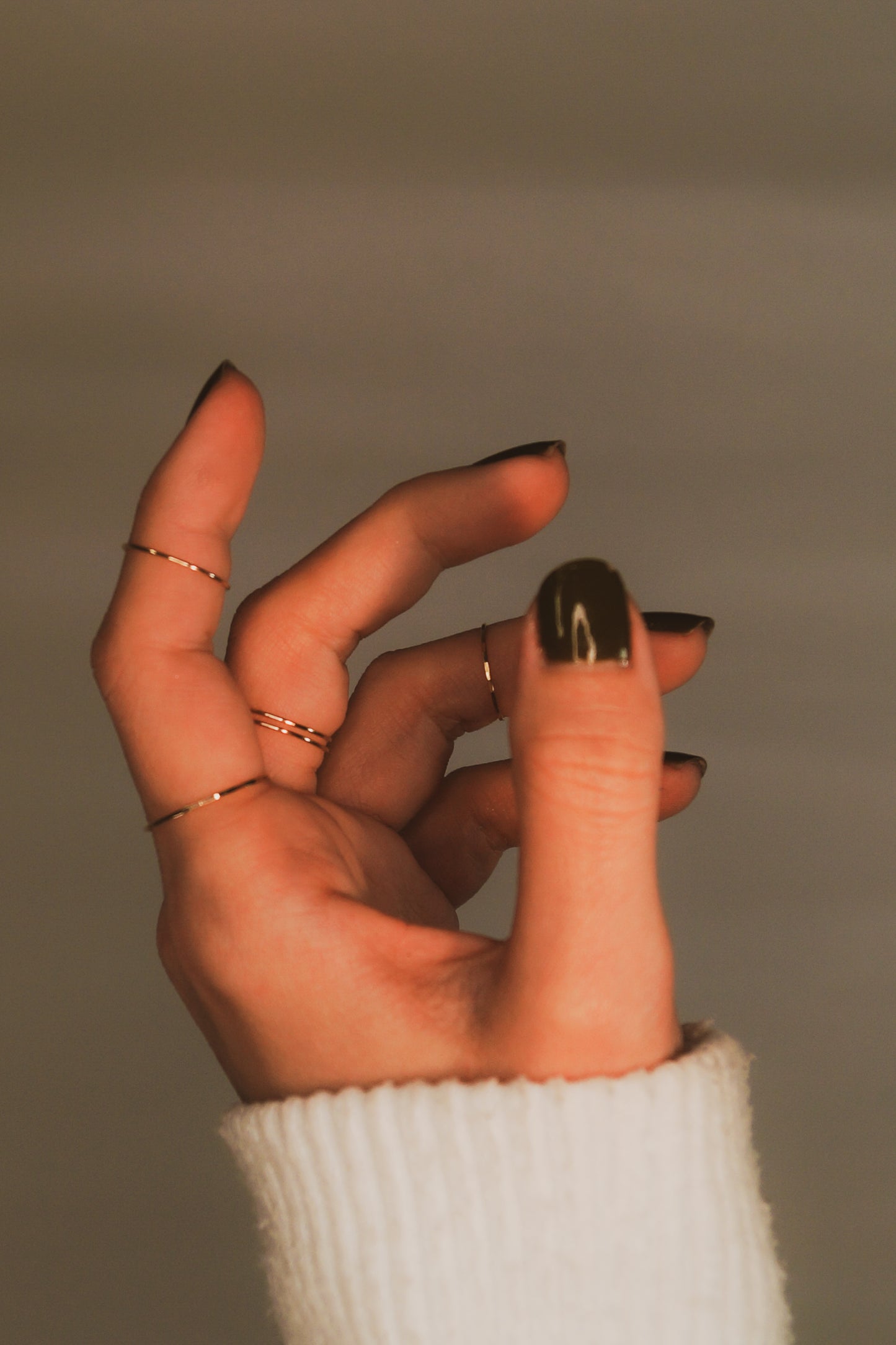 Ultra Thin Ring, 14K Rose Gold Fill