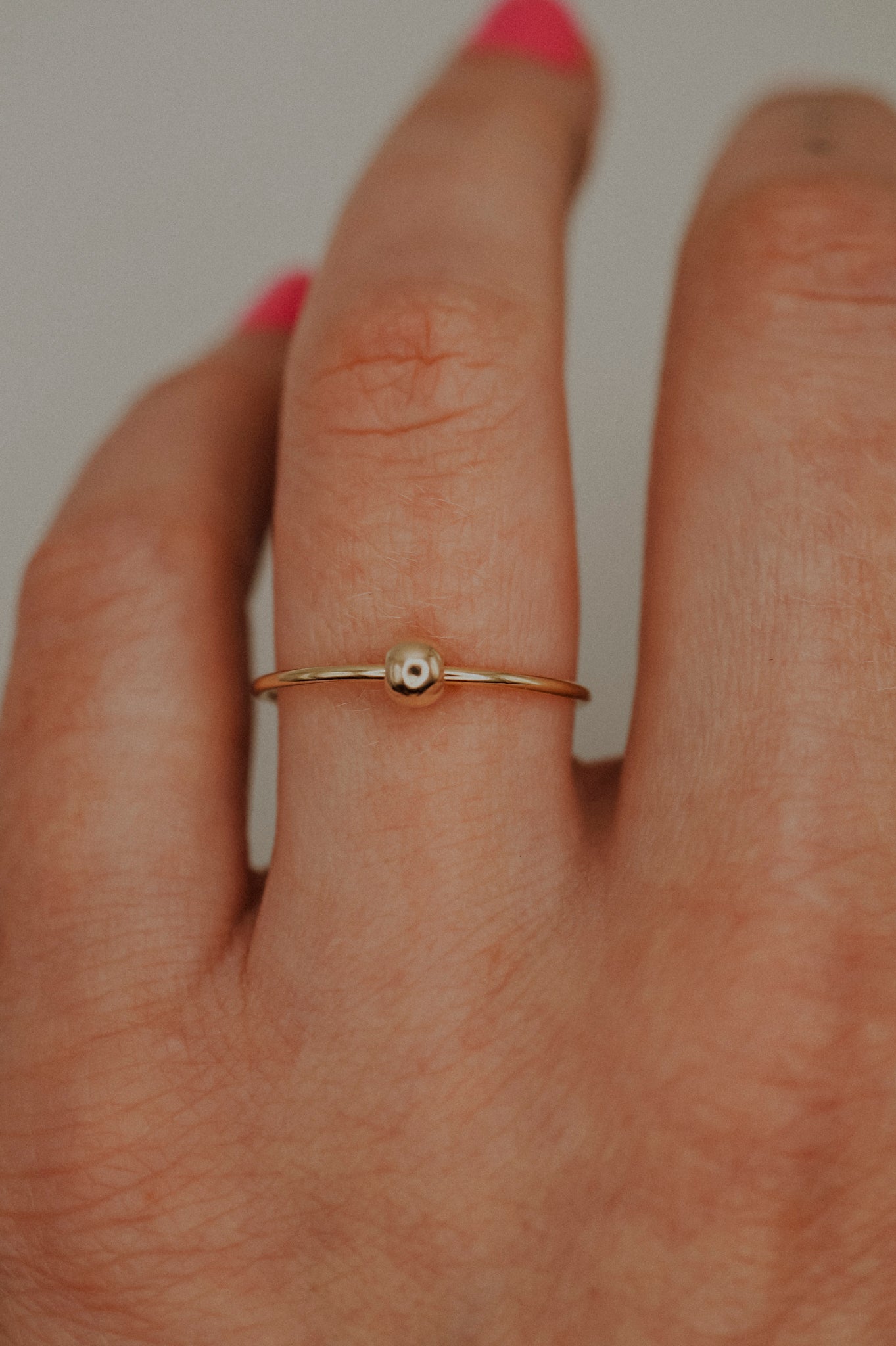 Spinner Ring, 14K Gold FIll