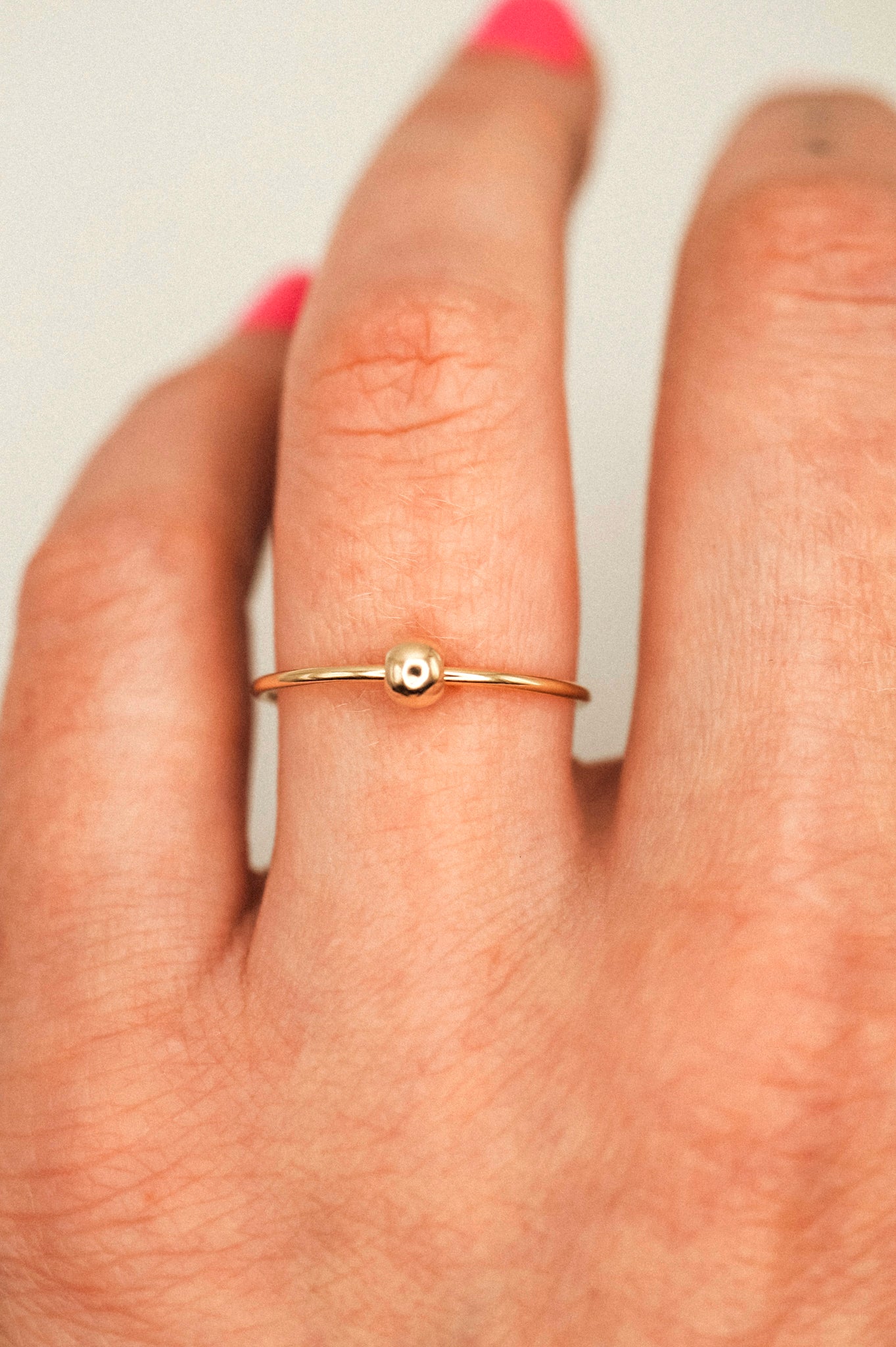 Spinner Ring, 14K Gold FIll