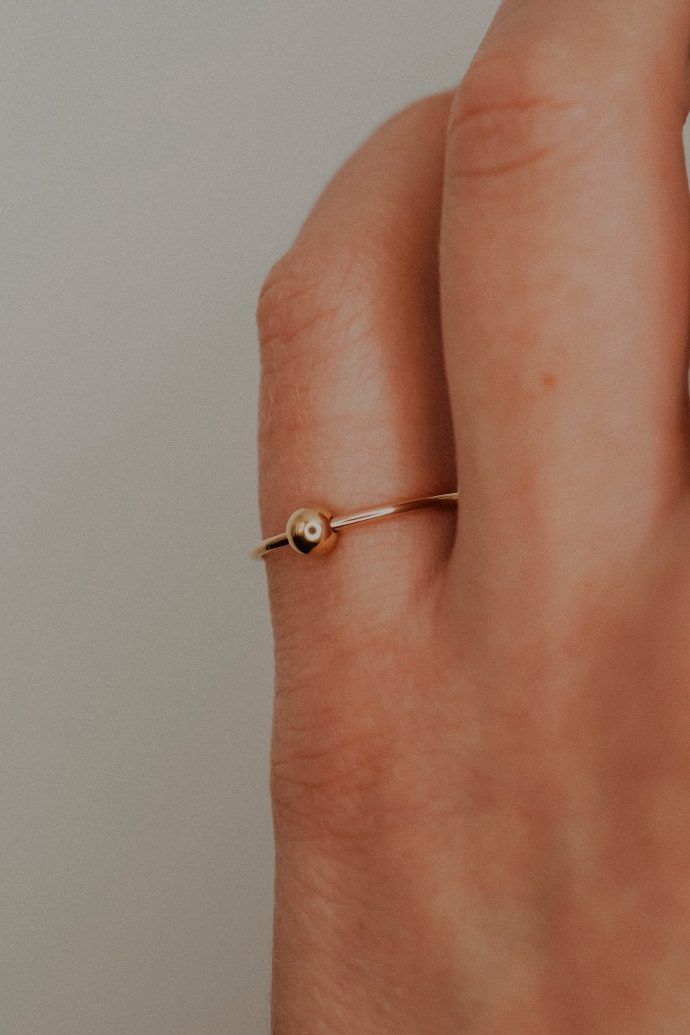 Spinner Ring, 14K Gold FIll