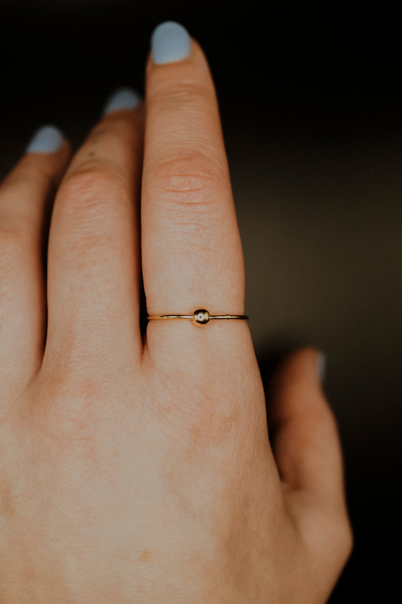 Spinner Ring, 14K Gold FIll
