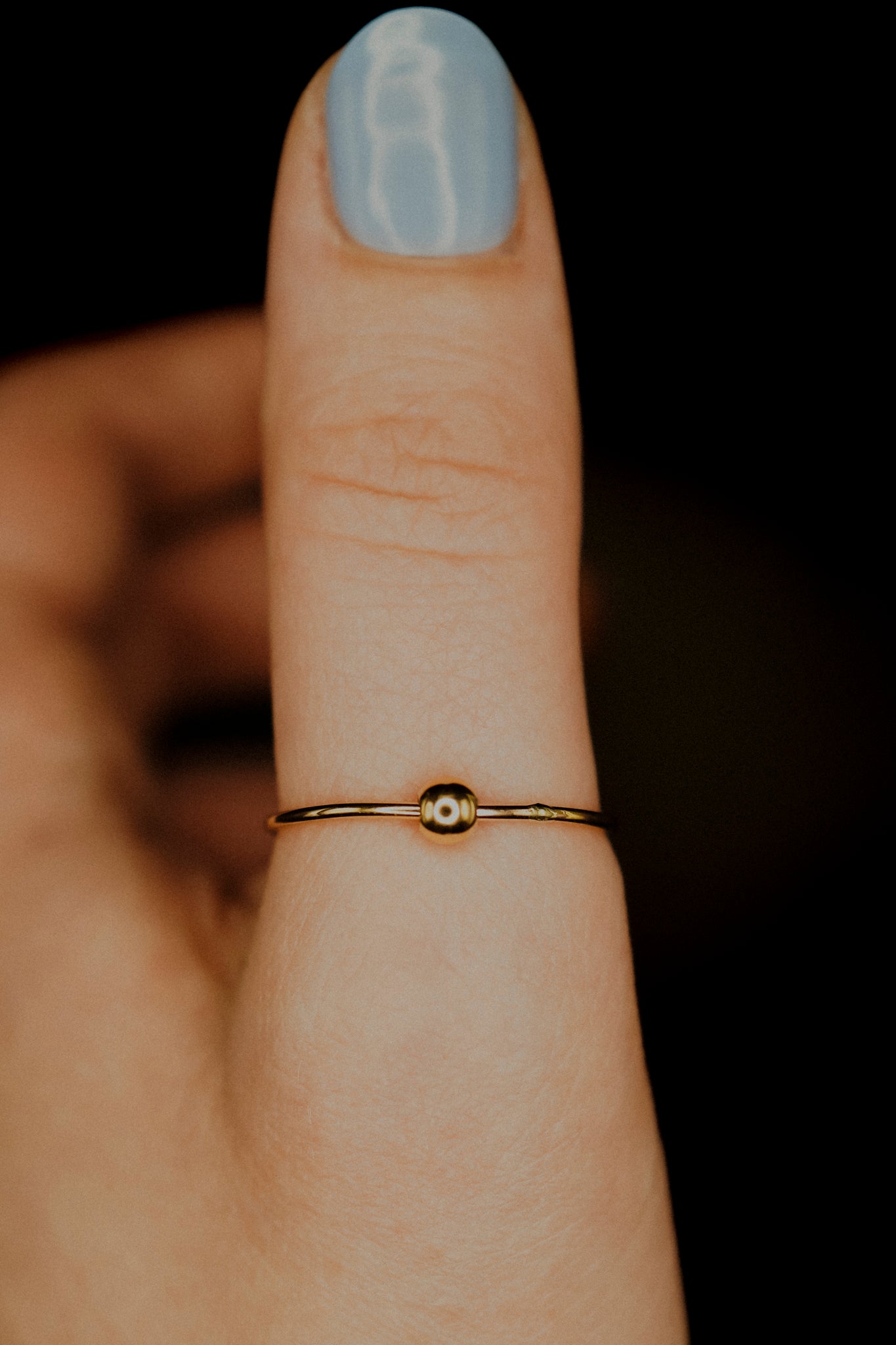 Spinner Ring, 14K Gold FIll
