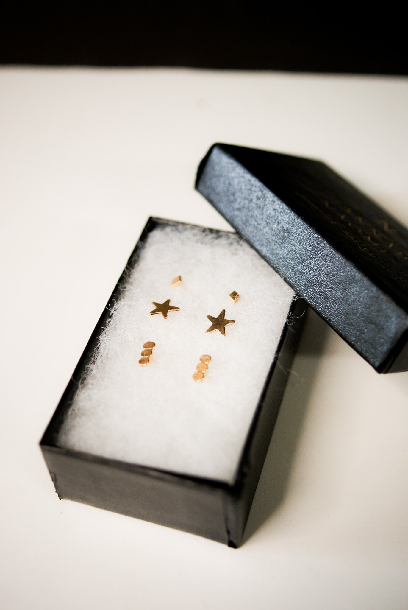 Shape Studs Full Set of Earrings