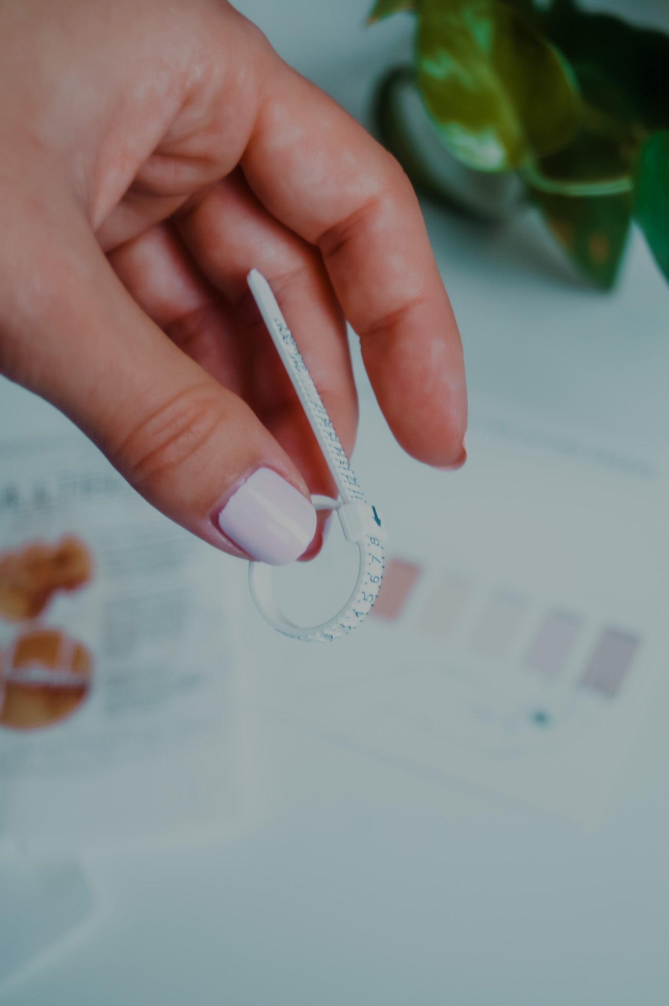 Flight Of Ultra Thin Rings + Ring Sizer