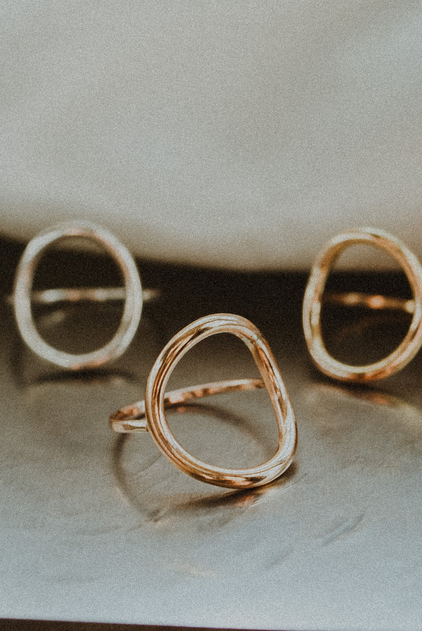 Full Circle Ring, 14K Rose Gold Fill