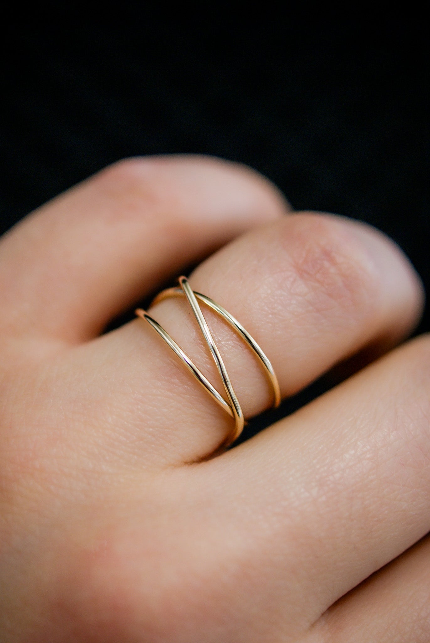 Wraparound Ring, 14K Gold Fill