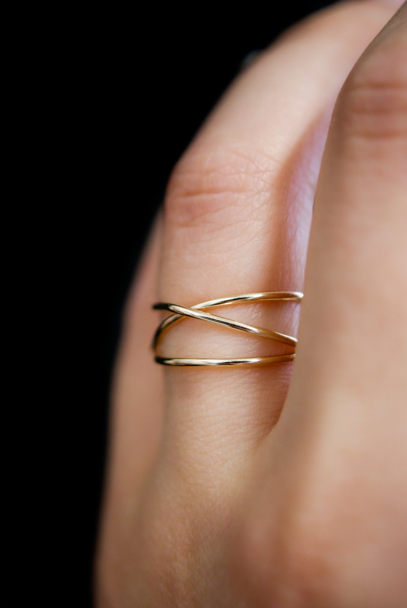 Wraparound Ring, 14K Gold Fill