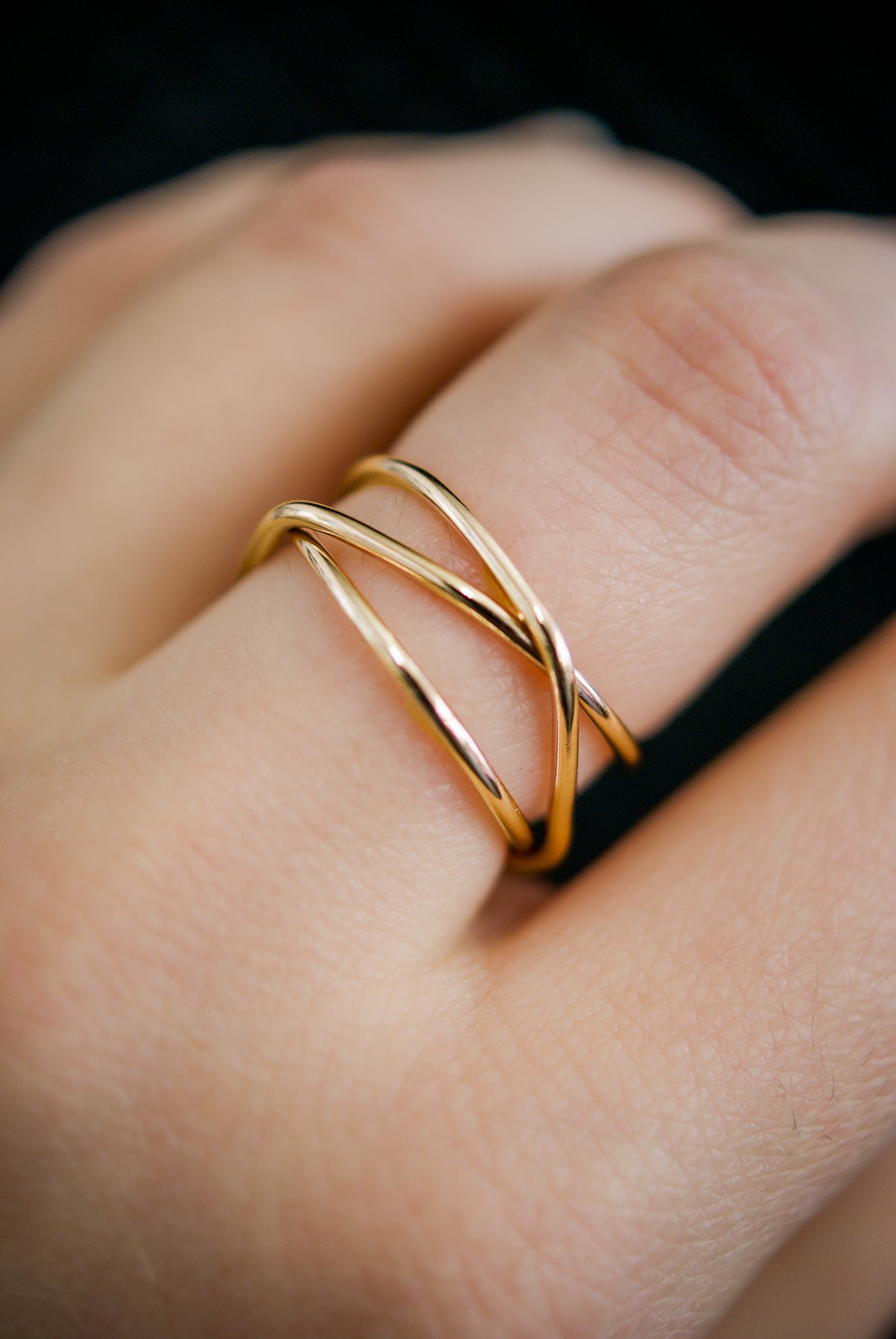 Wraparound Ring, 14K Gold Fill