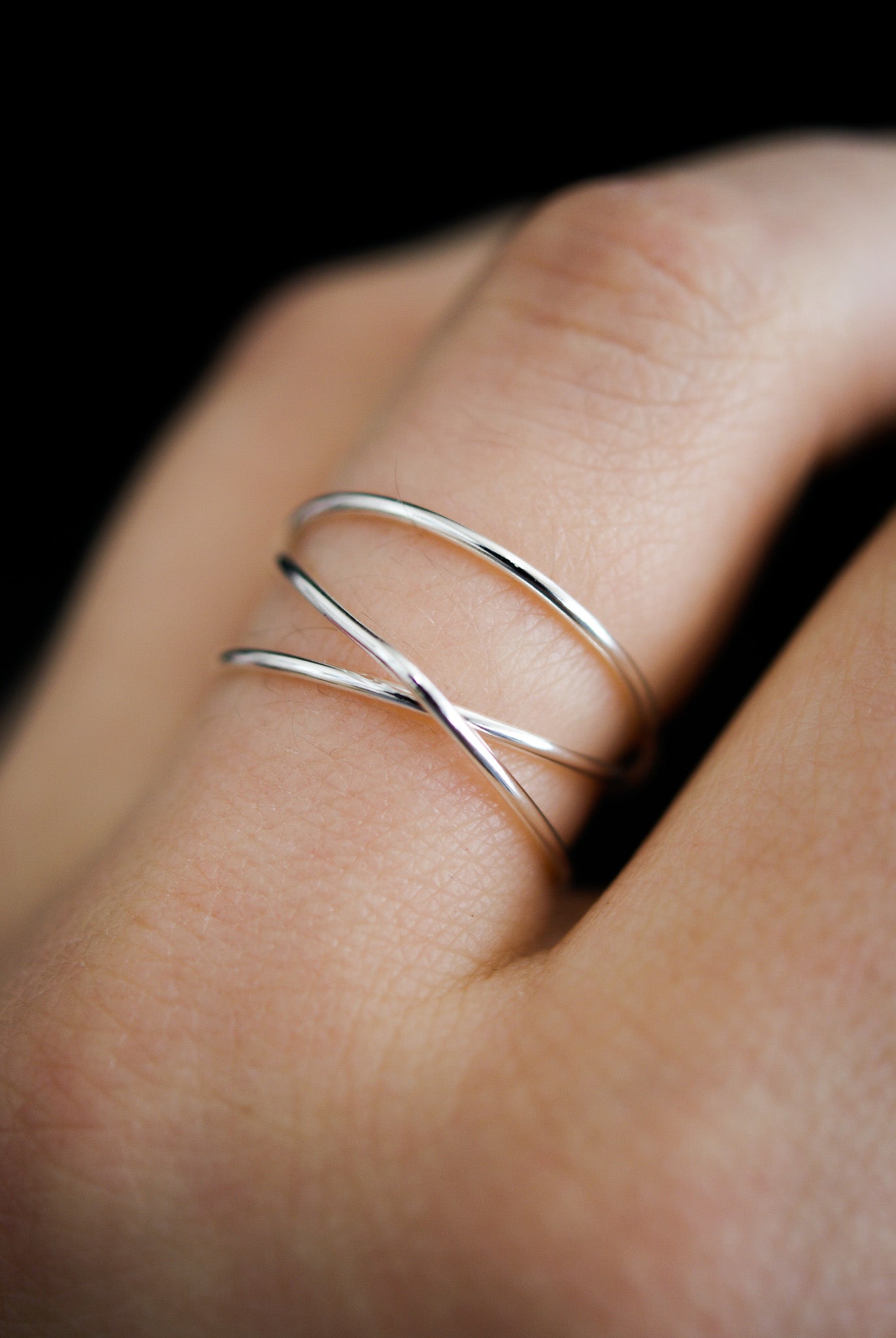 Wraparound Ring, Sterling Silver