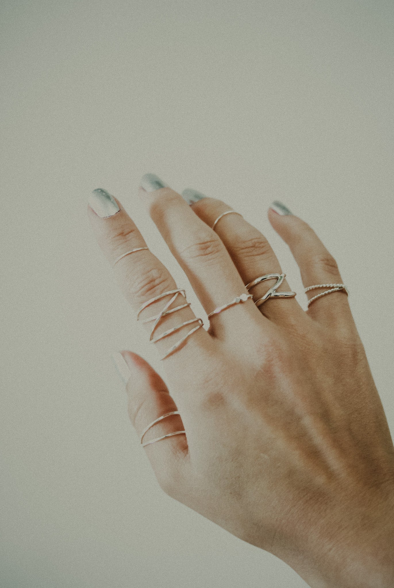 Branch Ring, Sterling Silver